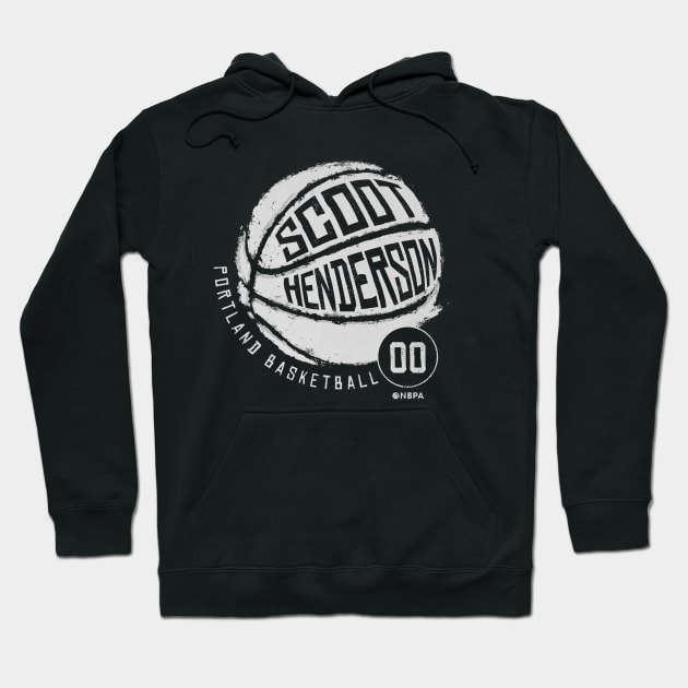 Scoot Henderson Portland Basketball Hoodie by TodosRigatSot